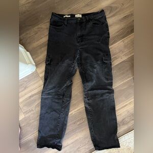 Universal Threads Black Cargo Pants